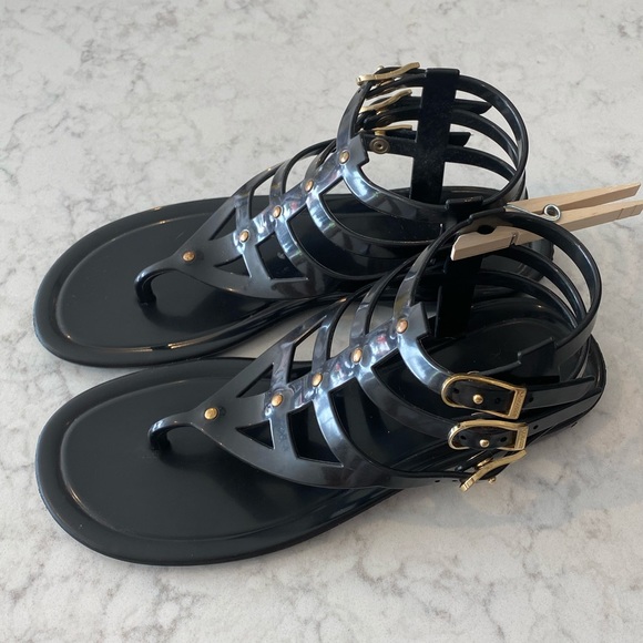 JIMMY CHOO “Margot” Jelly Sandals - Picture 3 of 9